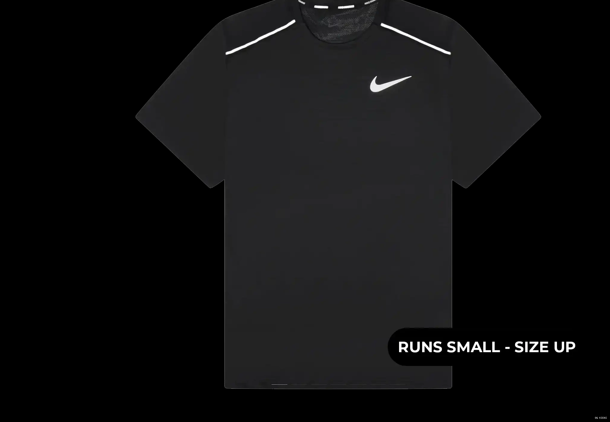 Shirt Black 1.0 T Dri-Fit Nike Miler 0619